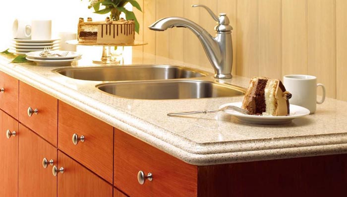 1-201020101353227 石英石台面装建时若何加工拼接?