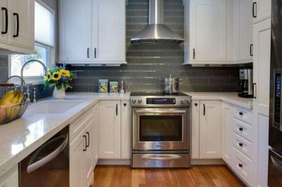 Quartz stone countertops surface discoloration of how to deal with?