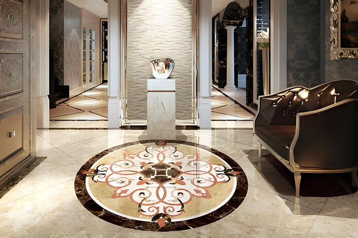 1-25100PZ450118 石材拼花的造作